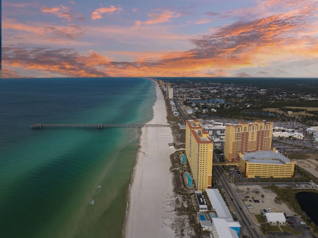 15928 Front Beach Rd # 32003, Panama City Beach, FL 32413 - bird's eye view of waterfront with a beach