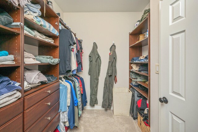 4467 Turnberry Pl, Niceville, FL 32578 - walk in closet featuring light colored carpet
