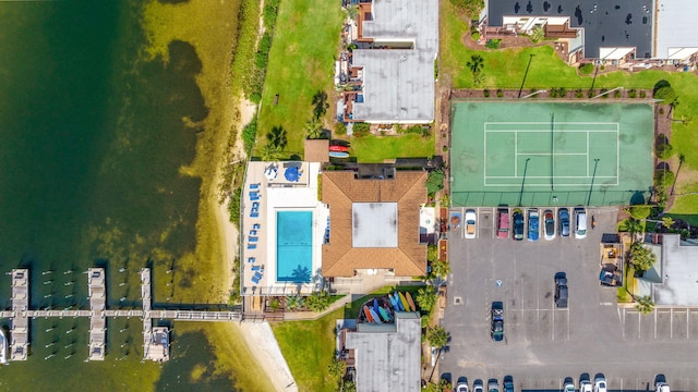 308 Miracle Strip Pkwy Unit 16B, Fort Walton Beach, FL 32548 - drone / aerial view of a pool area