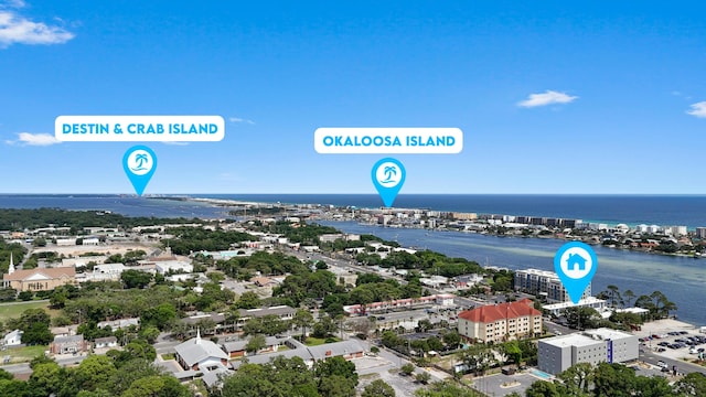 4 SW Miracle Strip Pkwy Unit 23, Fort Walton Beach, FL 32548 - drone / aerial view of a nearby body of water