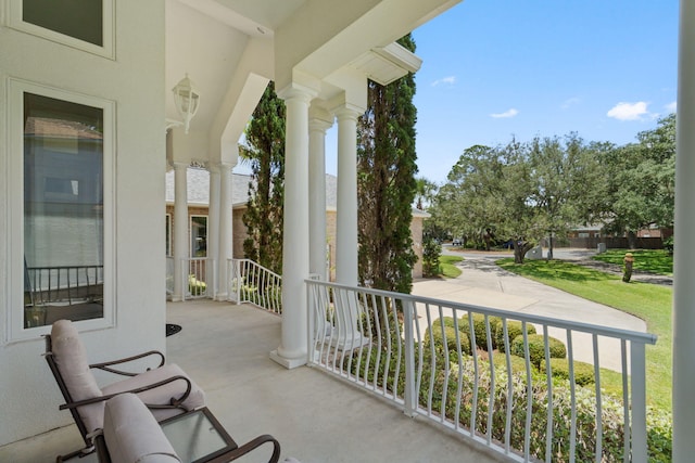 23 Paradise Point Rd, Shalimar, FL 32579 - view of covered porch