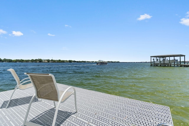 23 Paradise Point Rd, Shalimar, FL 32579 - dock featuring a water view