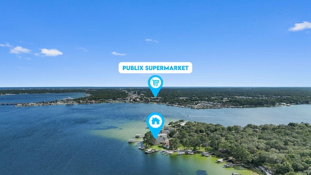 23 Paradise Point Rd, Shalimar, FL 32579 - bird's eye view of a large body of water