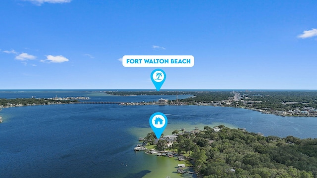 23 Paradise Point Rd, Shalimar, FL 32579 - drone / aerial view of a nearby body of water