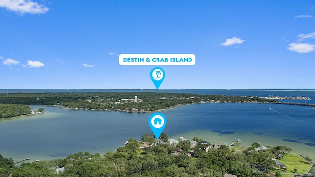 23 Paradise Point Rd, Shalimar, FL 32579 - drone / aerial view of a nearby body of water