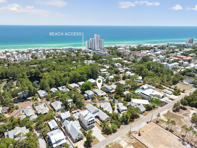 300 Cassine Garden Cir, Santa Rosa Beach, FL 32459 - bird's eye view of a large body of water