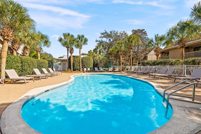 300 Cassine Garden Cir, Santa Rosa Beach, FL 32459 - community pool featuring a patio