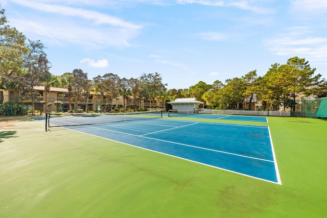 300 Cassine Garden Cir, Santa Rosa Beach, FL 32459 - view of tennis court