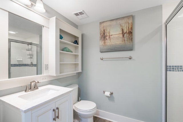 9200 Baytowne Wharf Blvd Unit 341, Miramar Beach, FL 32550 - bathroom with toilet, a tile shower, and vanity