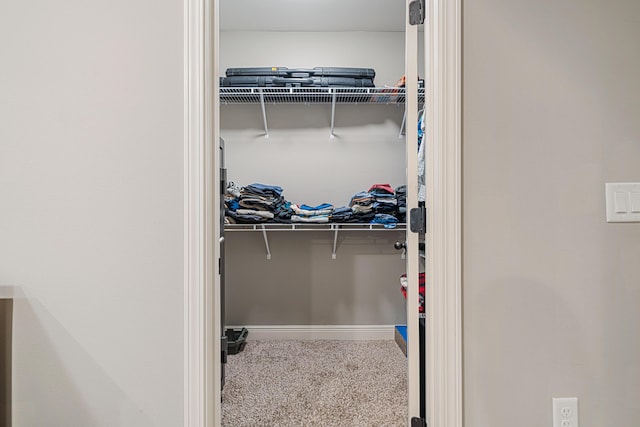 801 Playground Rd, Fort Walton Beach, FL 32547 - spacious closet featuring carpet floors