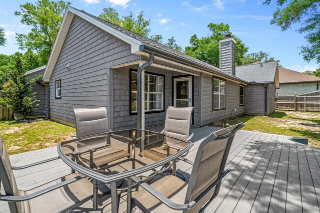 112 Meigs Dr, Shalimar, FL 32579 - view of wooden terrace
