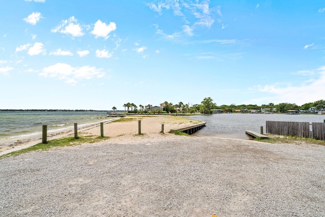 112 Meigs Dr, Shalimar, FL 32579 - water view featuring a boat ramp and local beach