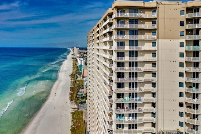 16819 Front Beach Rd Unit 2300, Panama City Beach, FL 32413 - view of apartment building / complex with view of water and beach