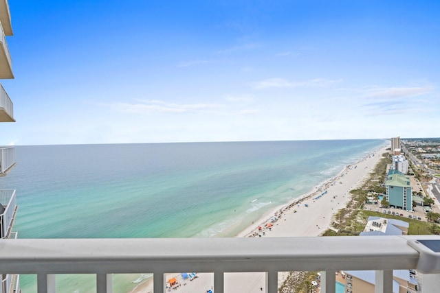 16819 Front Beach Rd Unit 2300, Panama City Beach, FL 32413 - water view with local beach