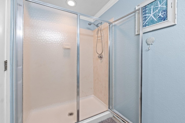 16819 Front Beach Rd Unit 2300, Panama City Beach, FL 32413 - bathroom featuring a stall shower
