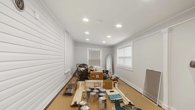 119 E Live Oak Ave, Defuniak Springs, FL 32435 - interior space featuring recessed lighting and baseboards