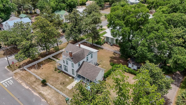 119 E Live Oak Ave, Defuniak Springs, FL 32435 - bird's eye view of a tree filled landscape