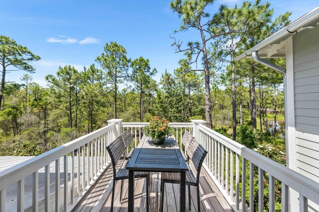 667 E Royal Fern Way, Santa Rosa Beach, FL 32459 - deck with outdoor dining area