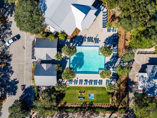 667 E Royal Fern Way, Santa Rosa Beach, FL 32459 - view from above of property