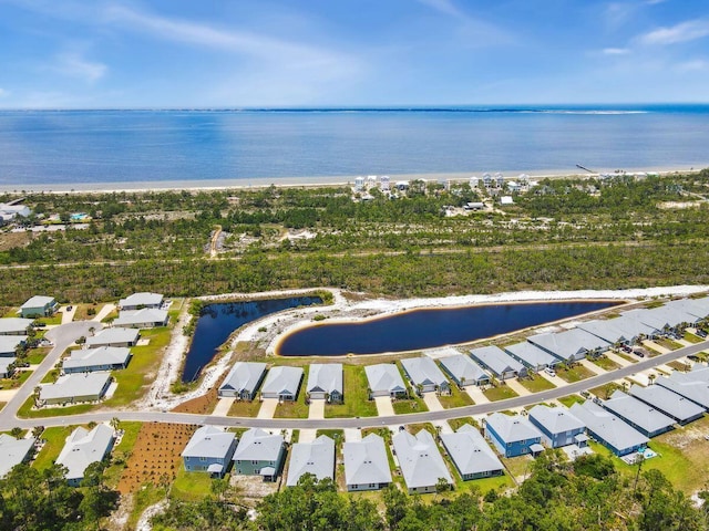 718 Backwater Rd, Port St Joe, FL 32456 - aerial perspective of suburban area with a nearby body of water