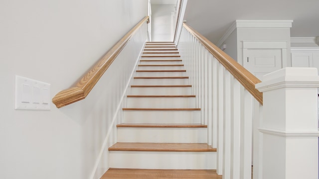 51 W Okeechobee, Santa Rosa Beach, FL 32459 - stairs featuring wood finished floors