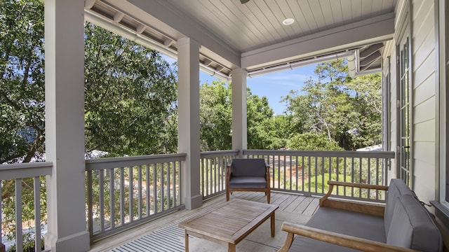 51 W Okeechobee, Santa Rosa Beach, FL 32459 - sunroom featuring view of scattered trees