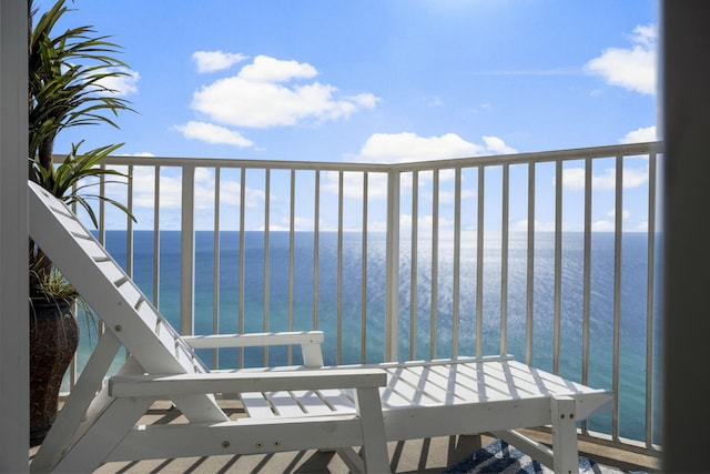 16819 Front Beach Rd Unit 2116, Panama City Beach, FL 32413 - balcony with a water view