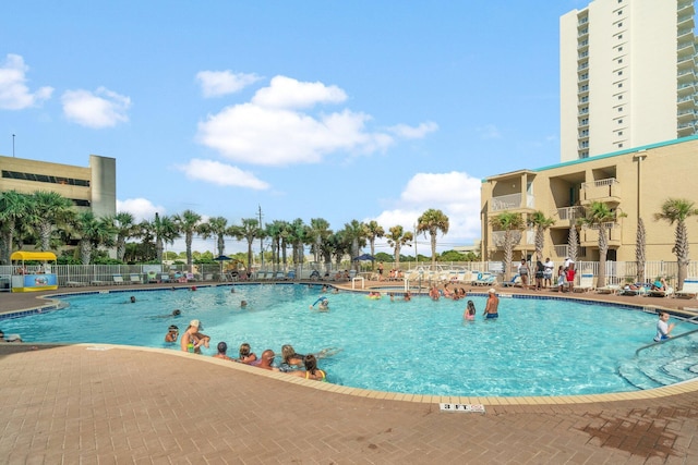 16819 Front Beach Rd Unit 2116, Panama City Beach, FL 32413 - community pool with a patio