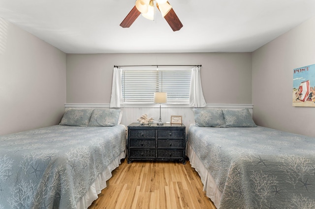 3755 Scenic Highway 98 Unit 1203, Destin, FL 32541 - bedroom featuring light wood finished floors and a ceiling fan