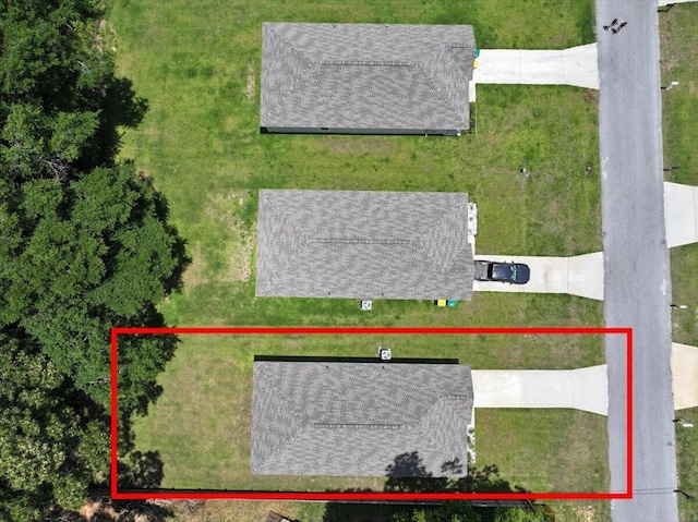 3158 Chestnut St, Crestview, FL 32539 - aerial view of property's location with property parcel outlined