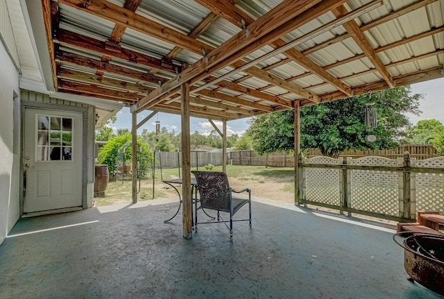 3892 Belmar Pl, Chipley, FL 32428 - fenced backyard with a patio