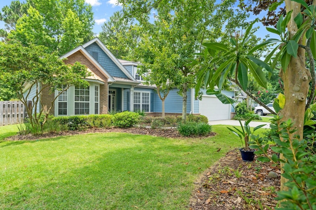 53 Concert Ct, Freeport, FL 32439 - view of front of home with concrete driveway and brick siding