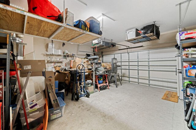 53 Concert Ct, Freeport, FL 32439 - garage with a garage door opener