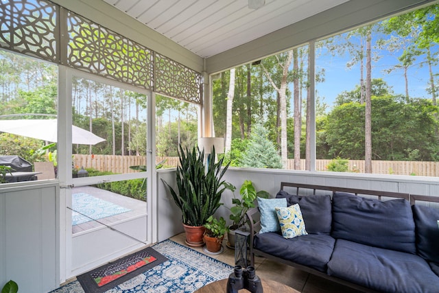 53 Concert Ct, Freeport, FL 32439 - view of sunroom