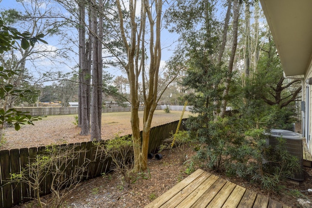 15284 331 Business Unit 11B, Freeport, FL 32439 - fenced backyard featuring central AC