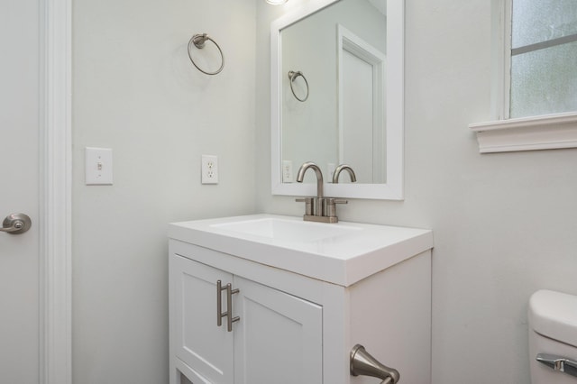 2129 Hillary Ln, Navarre, FL 32566 - half bathroom with vanity and toilet