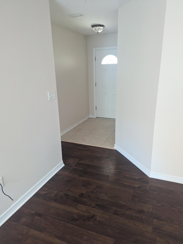 4555 Wolf Track Rdg Unit 6.44Ac, Crestview, FL 32539 - hall featuring hardwood / wood-style flooring and baseboards