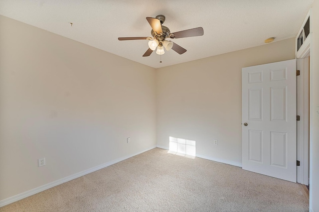 4555 Wolf Track Rdg Unit 6.44Ac, Crestview, FL 32539 - spare room with carpet floors, ceiling fan, and baseboards
