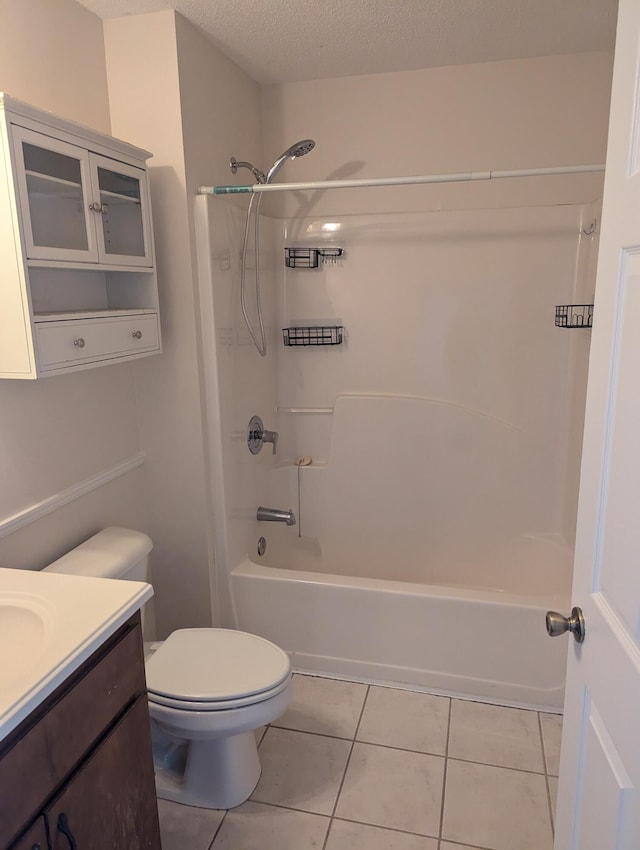 4555 Wolf Track Rdg Unit 6.44Ac, Crestview, FL 32539 - bathroom featuring vanity, bathing tub / shower combination, toilet, and tile patterned flooring