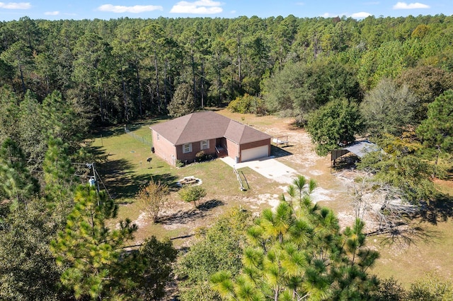 4555 Wolf Track Rdg Unit 6.44Ac, Crestview, FL 32539 - view from above of property with a forest