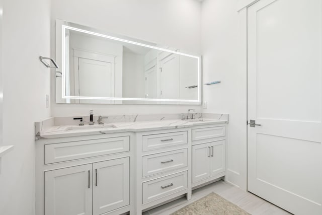 323 Pompano St, Inlet Beach, FL 32461 - bathroom with double vanity
