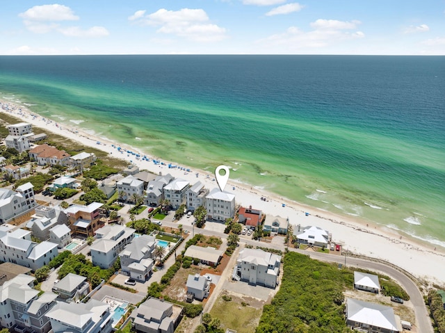 323 Pompano St, Inlet Beach, FL 32461 - aerial view of residential area with unending shoreline