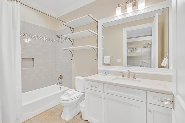 134 Norwood Dr Unit Ph1, Miramar Beach, FL 32550 - full bath with toilet, shower / bath combo, and vanity