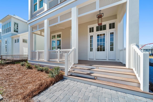 181 Climbing Rose Way, Santa Rosa Beach, FL 32459 - entrance to property featuring a porch