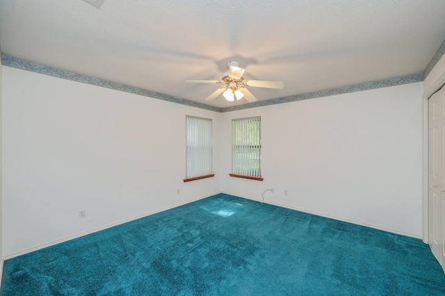 1131 Stanley Ln, Baker, FL 32531 - unfurnished room with ceiling fan, carpet flooring, and baseboards