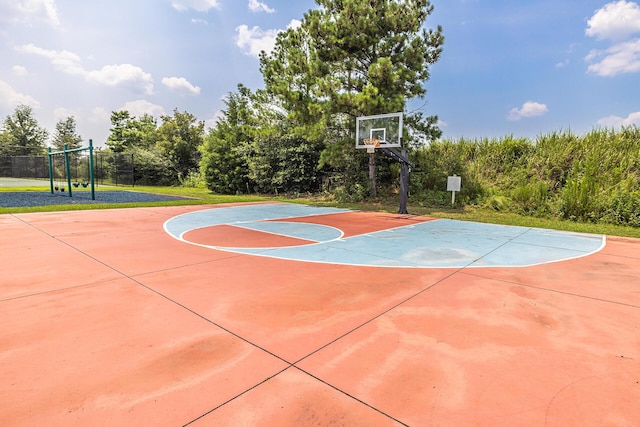 235 Coastal Breeze Dr, Freeport, FL 32439 - view of basketball court featuring community basketball court