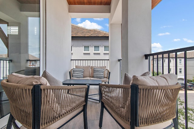11 Wadleigh Way, Miramar Beach, FL 32550 - balcony with outdoor lounge area