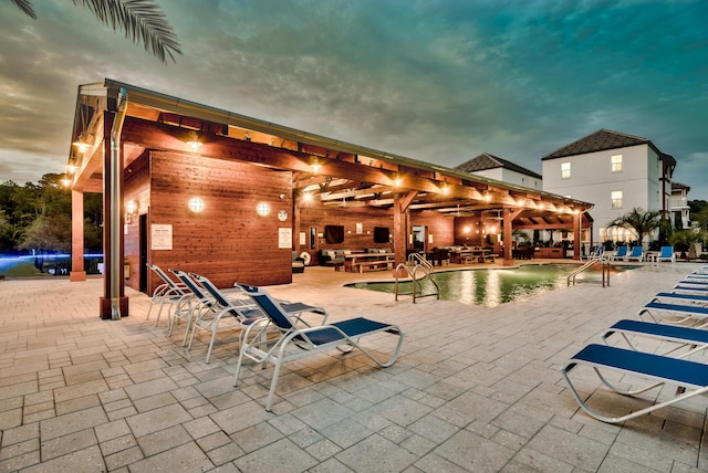 11 Wadleigh Way, Miramar Beach, FL 32550 - view of swimming pool with a patio