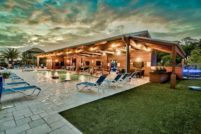 11 Wadleigh Way, Miramar Beach, FL 32550 - community pool featuring a patio area and a lawn
