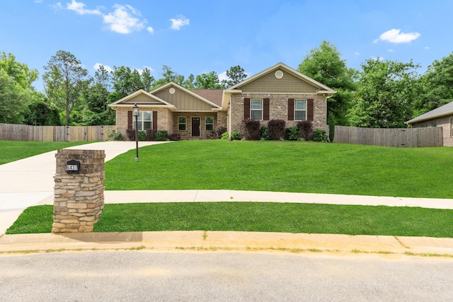 6437 Amanda Ct, Crestview, FL 32536 - view of front facade with brick siding